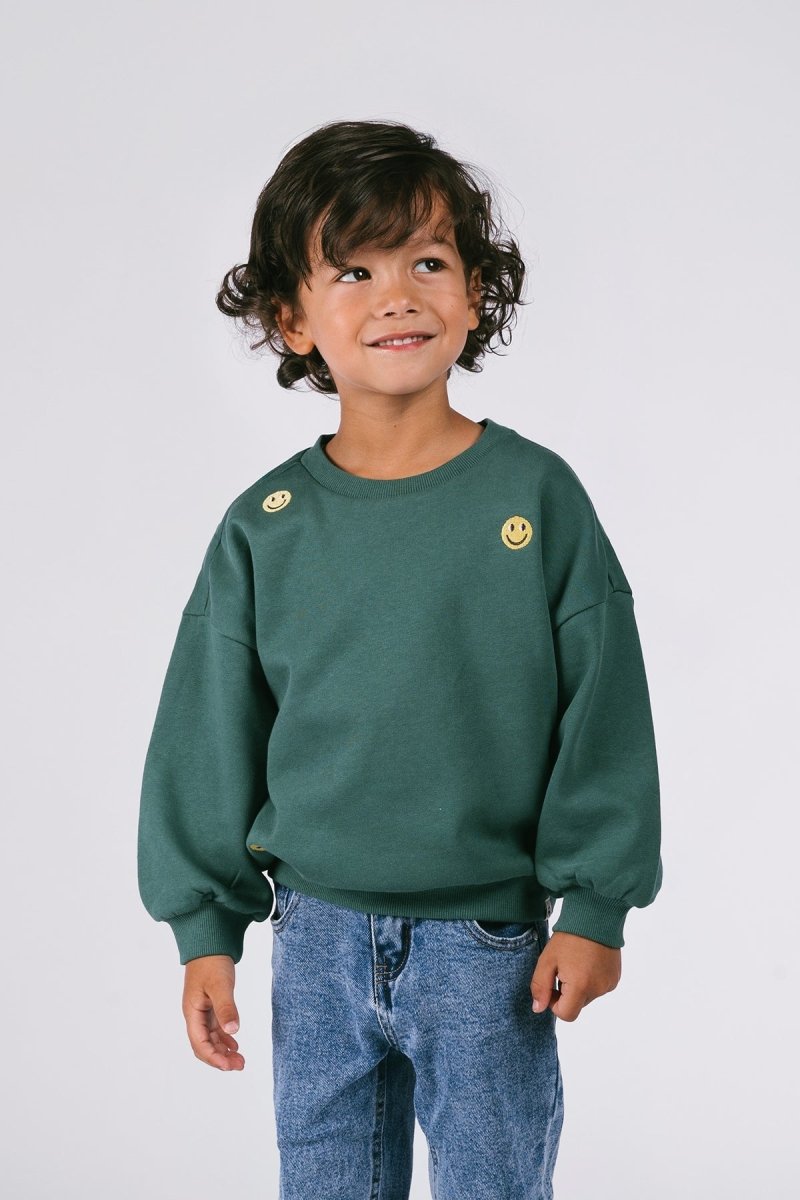 The new chapter | Billie sweater | Jasper green
