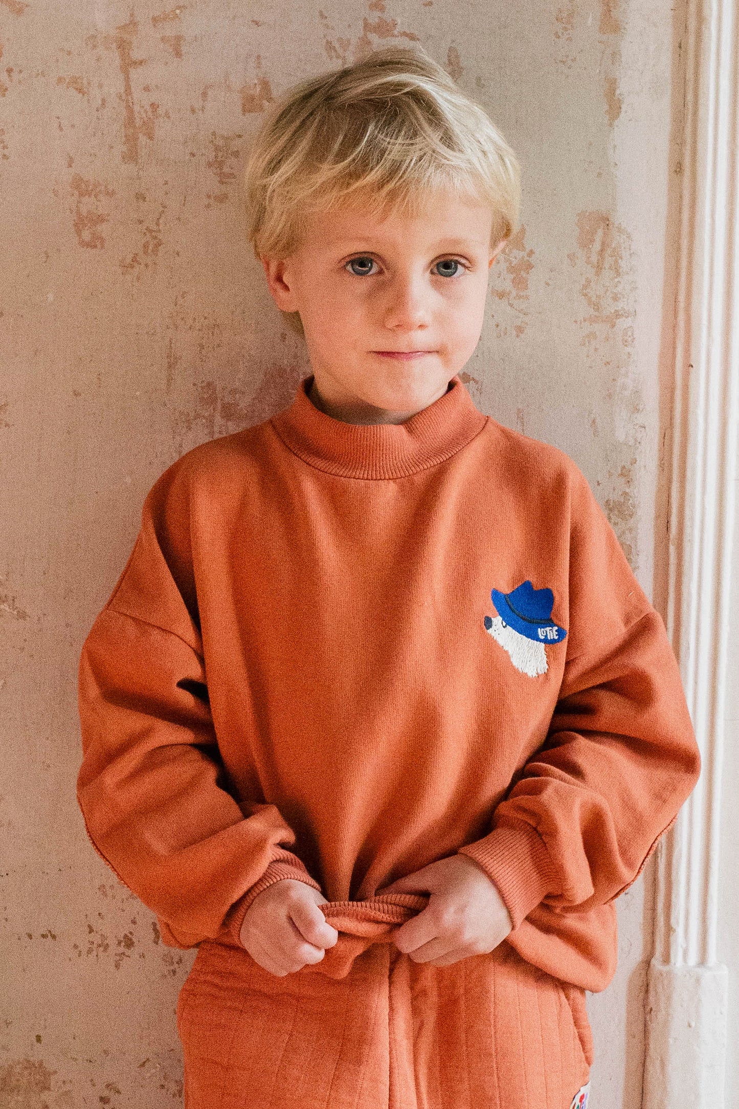 Lotiekids | Sweatshirt Chilldog | Clay