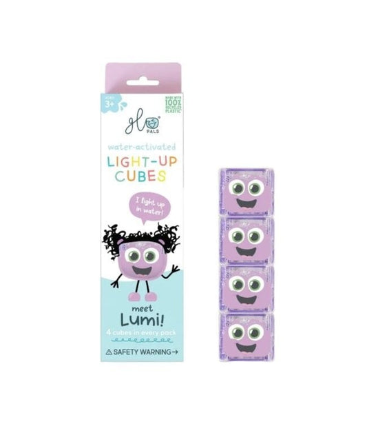 Glo pals | Light up cups | Lumi 4pc