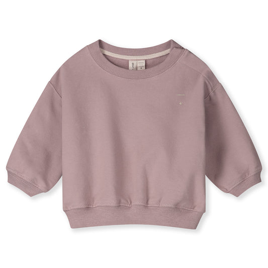 Gray Label| Baby dropped shoulder sweater | Berry