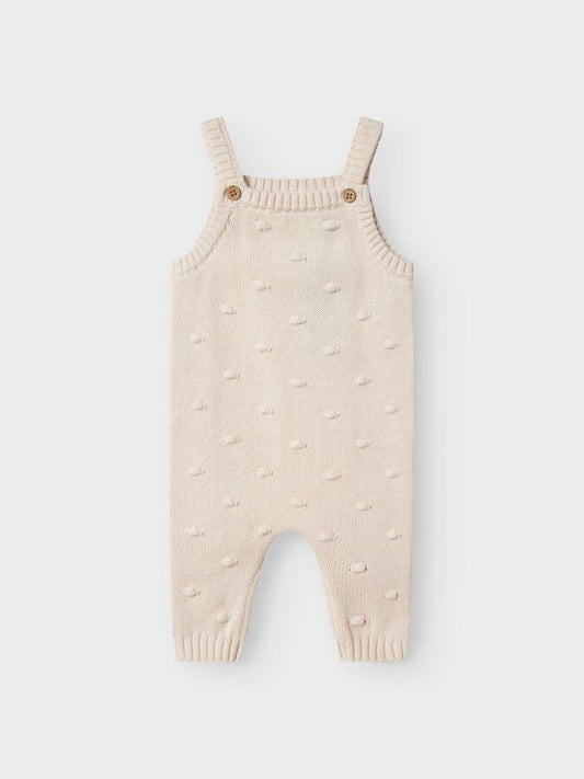Lil'atelier | Gable knit overall | Pastel parchment