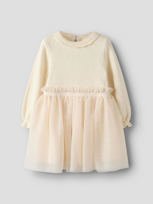 Lil'Atelier | Sarina knit dress | Pistachio shell