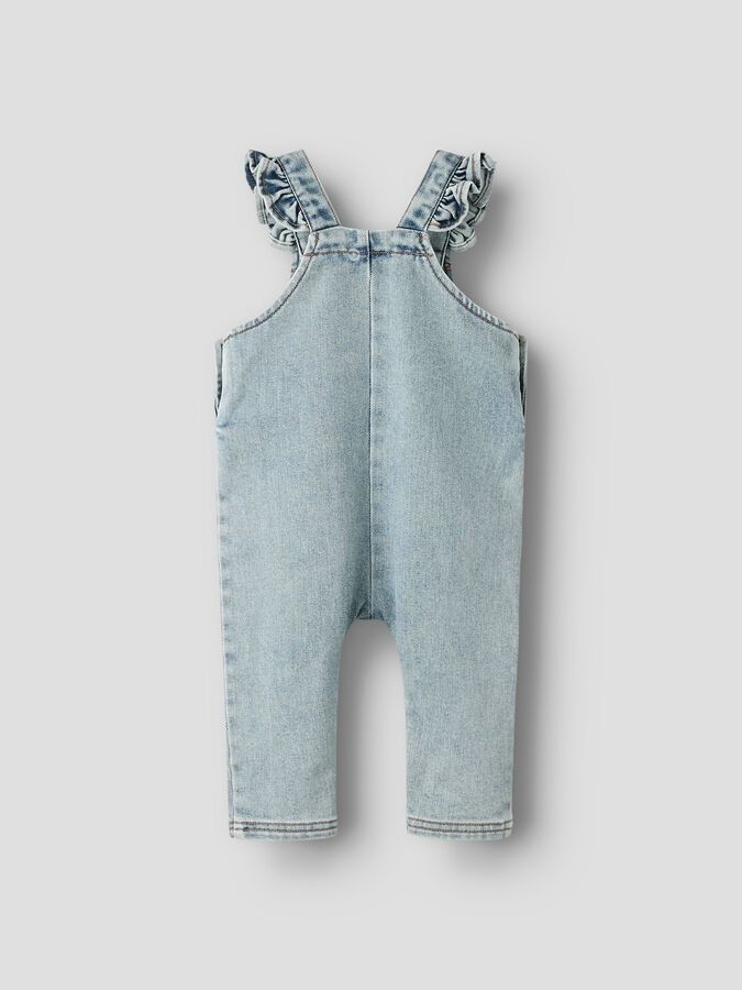 Lil' Atelier | Loose denim overall | Flower
