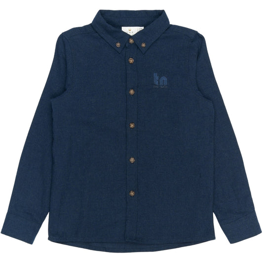 The New | Shirt Navy Blazer Melange