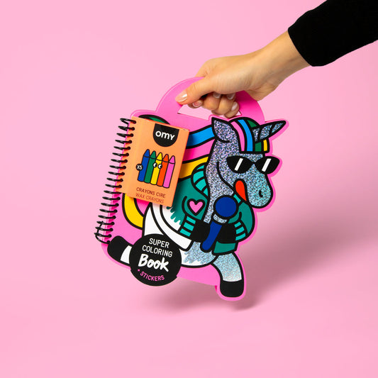 OMY l Super coloring book