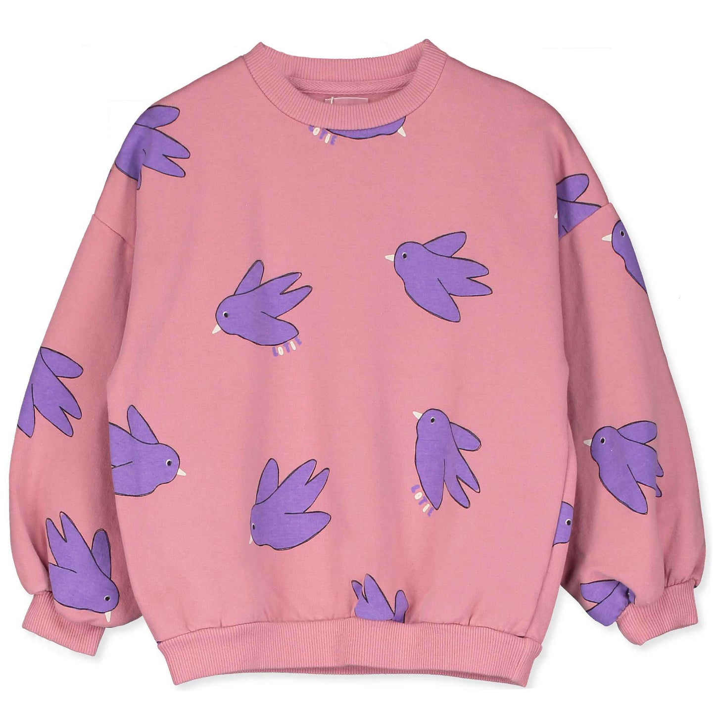 Lotiekids | Sweatshirt Flowing bird | Rose
