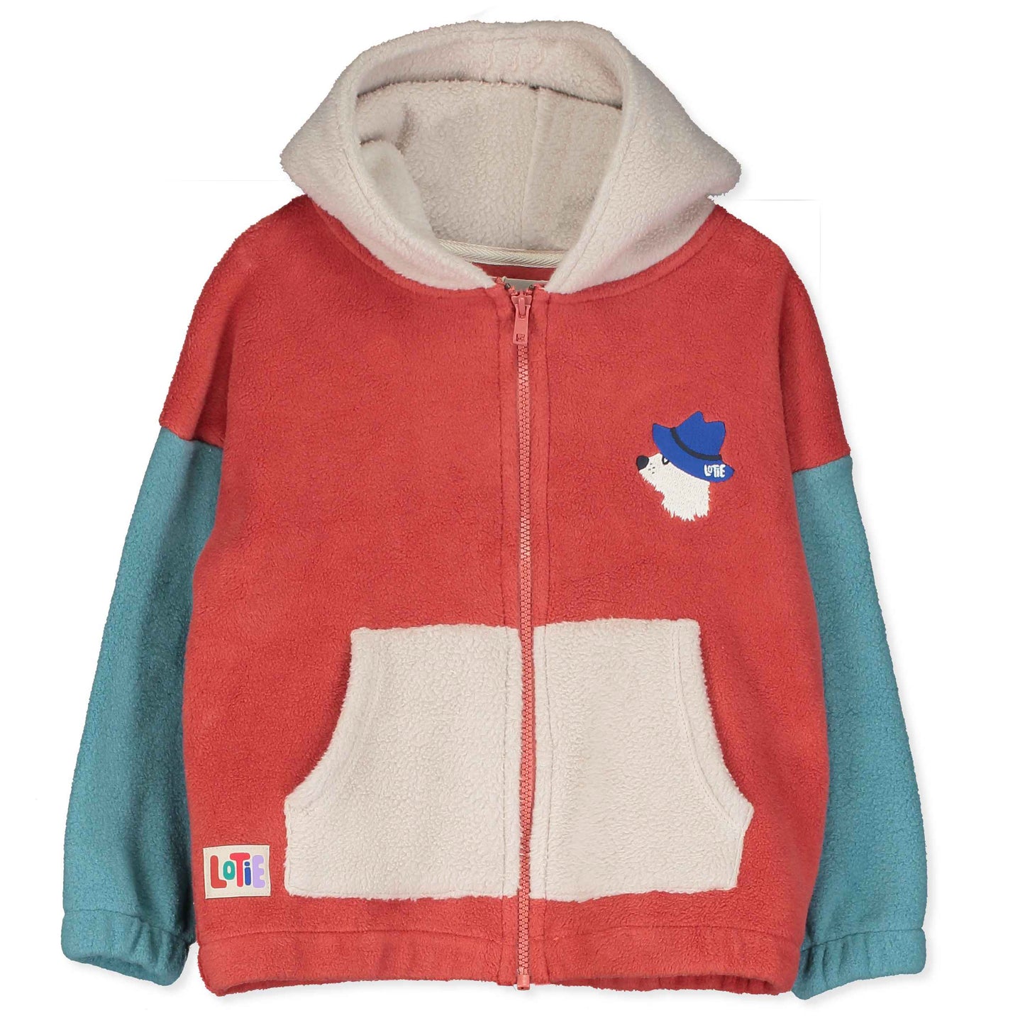 Lotiekids | Polar jacket fleece | Chill dog multicolor