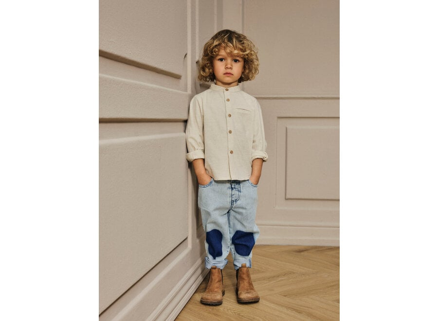 Lil'atelier | Otto LS shirt | Turtledove