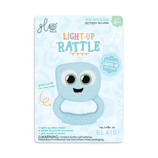 Glo pals | Light up rattle | Lumi