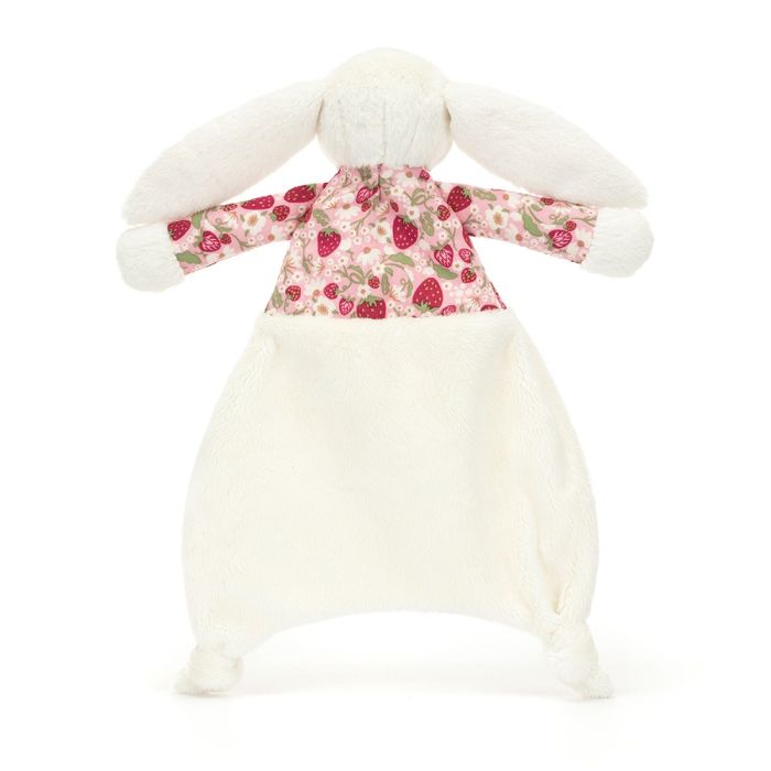 Jellycat | Blossom cream bunny comforter | Berry