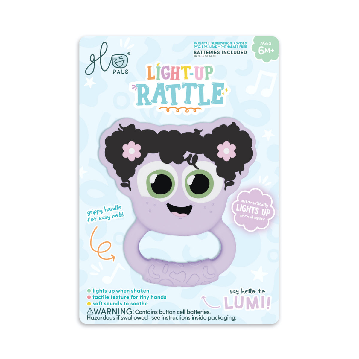 Glo pals | Light up rattle | Blair