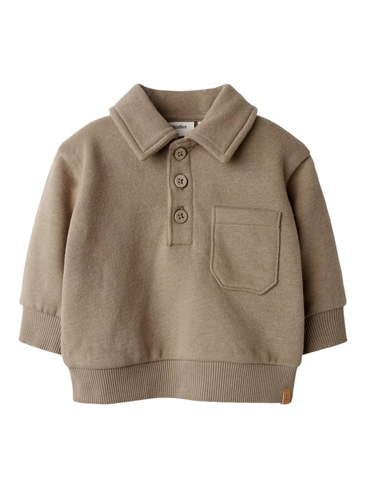 Lil'atelier | London Loose sweat | Sepia tint