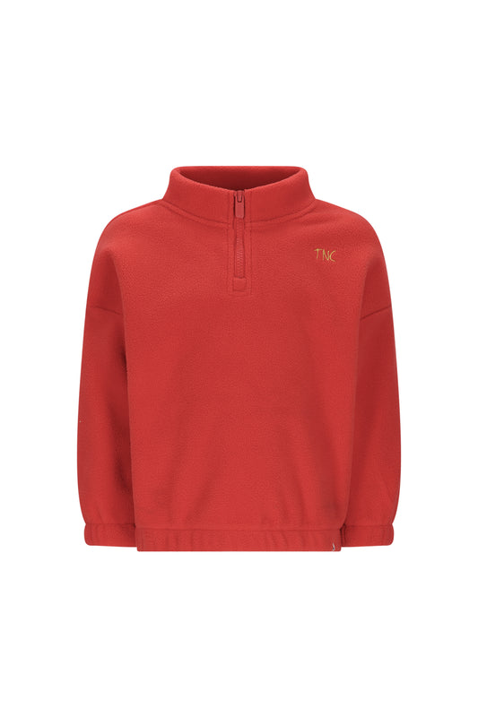 The new chapter | Sweater Fleece Manue | Rood