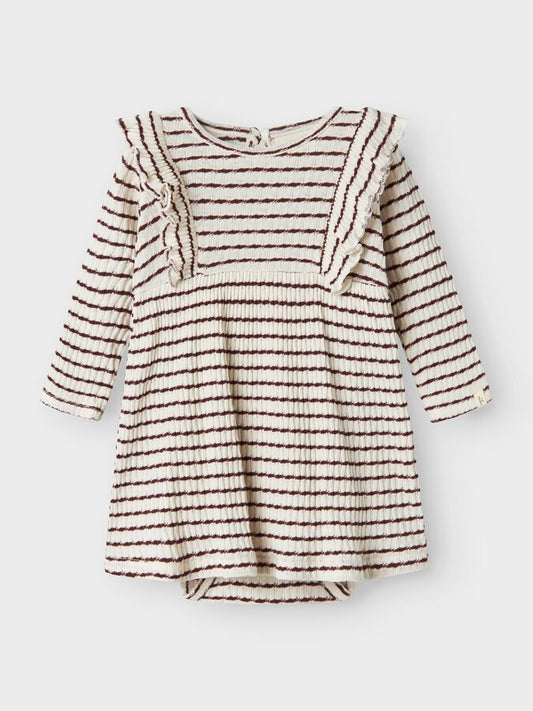 Lil'atelier | Sophia body dress | Hot chocolate