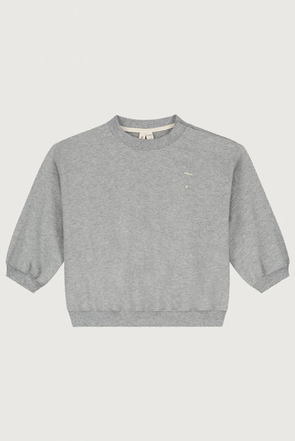 Gray Label | Baby dropped shoulder sweater | Grey melange