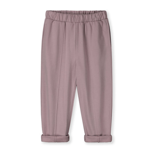 Gray Label | Barrel-leg Joggers GOTS berry