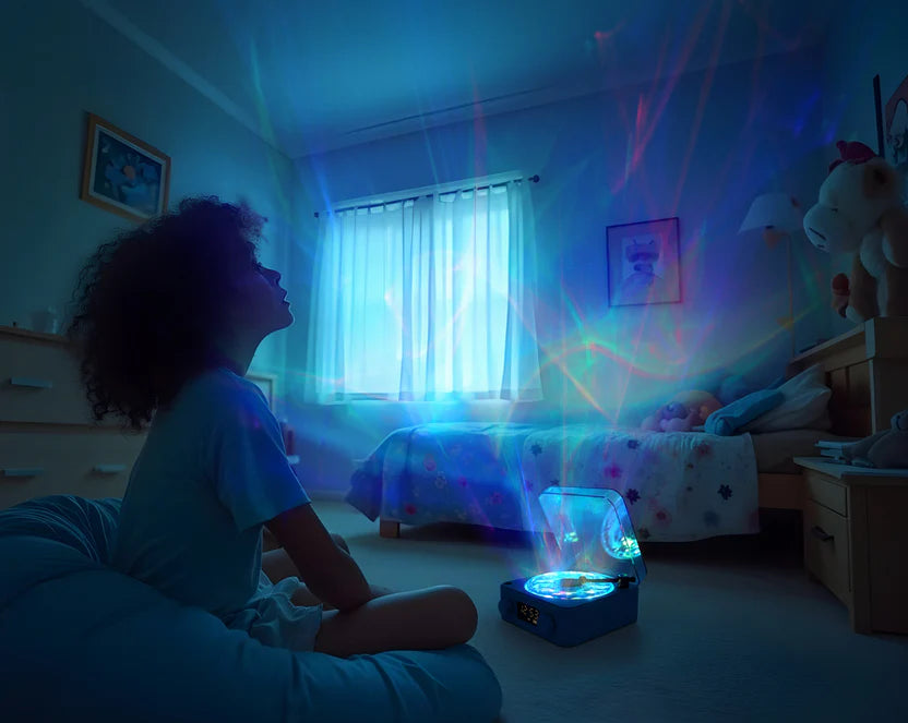 Little L | Projector speaker Deep relaxed | Bleu