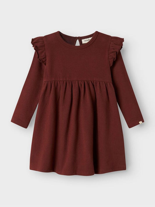 Lil'atelier | Thora dress | Hot chocolate